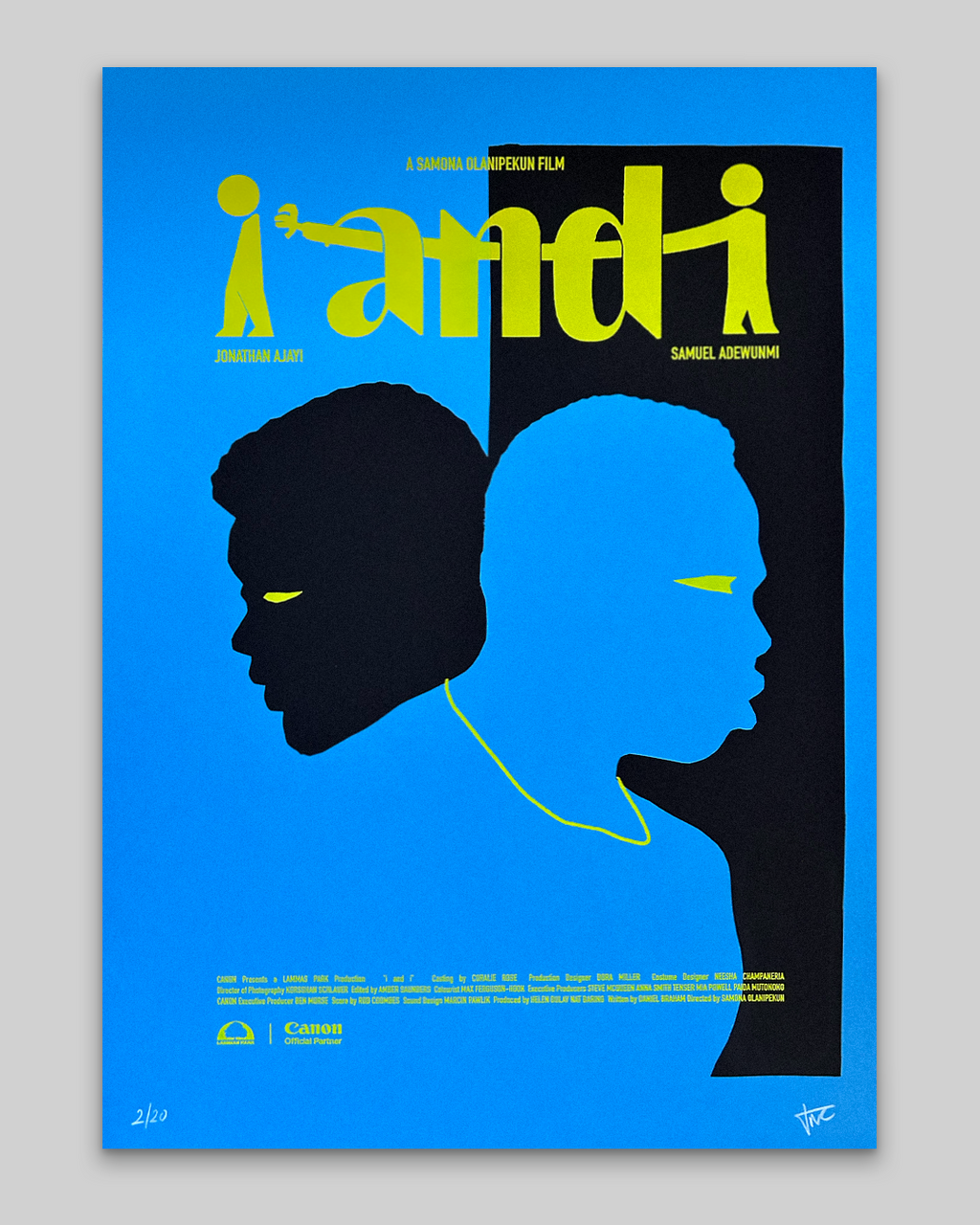 i and i - Limited Edition Screen Print